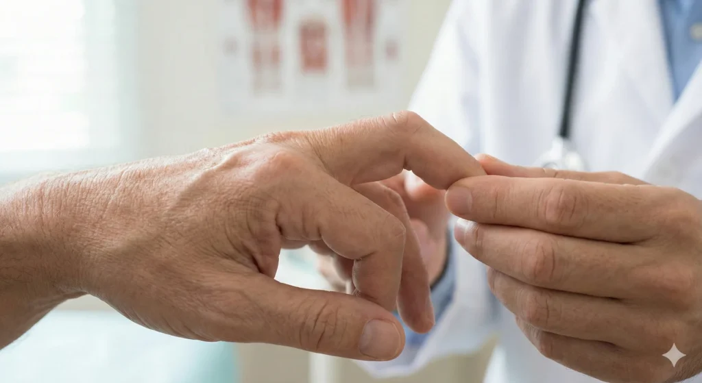 Clínica de Traumatología Quirúrgica | anatomía del dedo en gatillo mostrando el tendón inflamado - clinica de traumatología quirurgica (2)